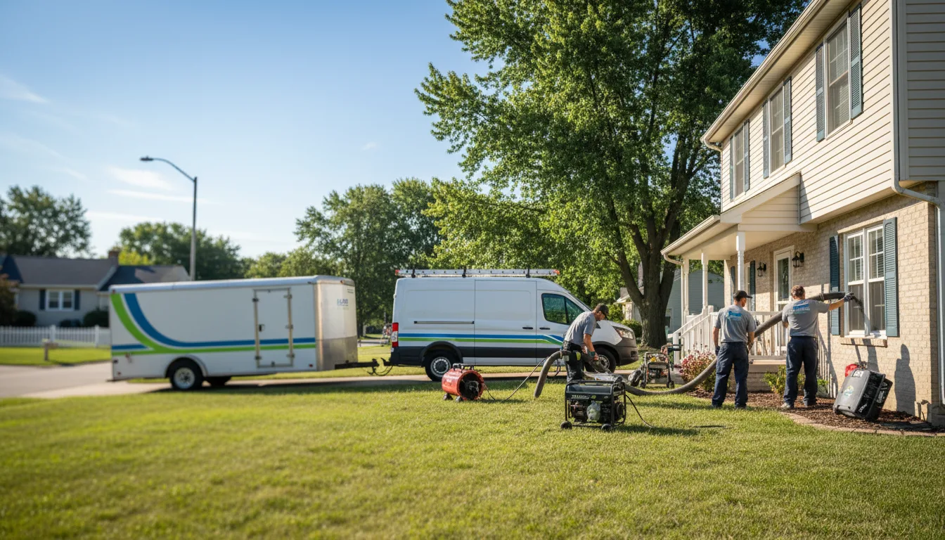 Flooded Basement Restoration And Cleanup With Repair in Avilla, IN near me